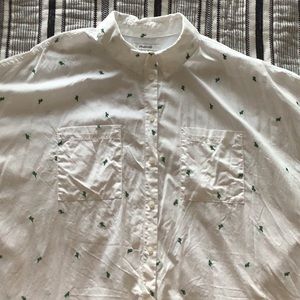 Madewell cotton short sleeve shirt